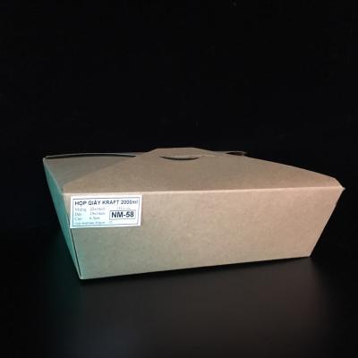 HỘP GIẤY ĐỰNG THỨC ĂN